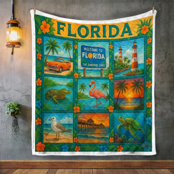 Best Florida Design Quilt FL102 - Image 2