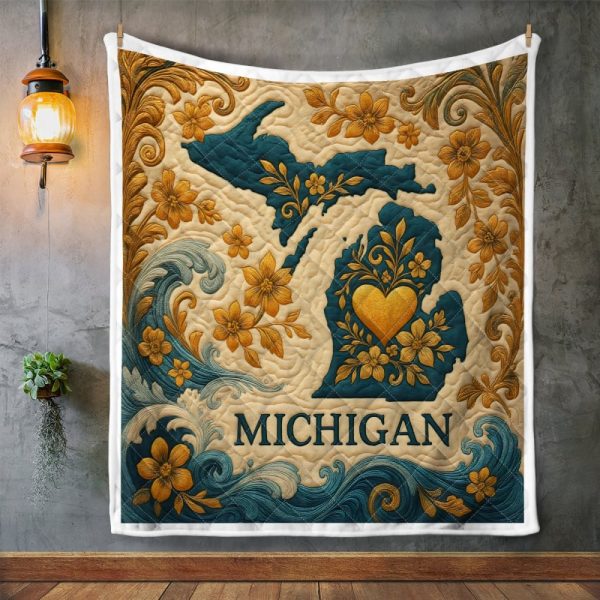 Best Michigan Design Quilt MCG56 - Image 2