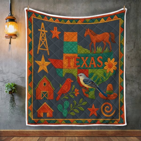Best Texas Design Quilt TXQ19 - Image 52