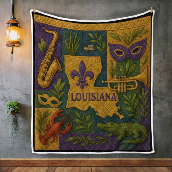 Best Louisiana Design Quilt LA53 - Image 2