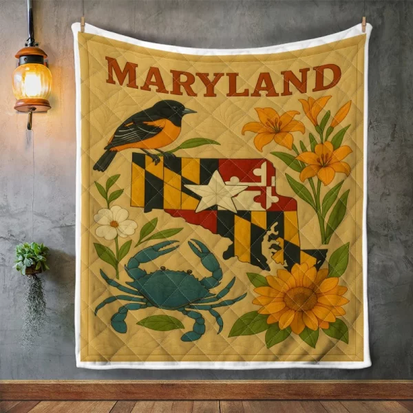 Best Maryland Design Quilt MD49 - Image 2