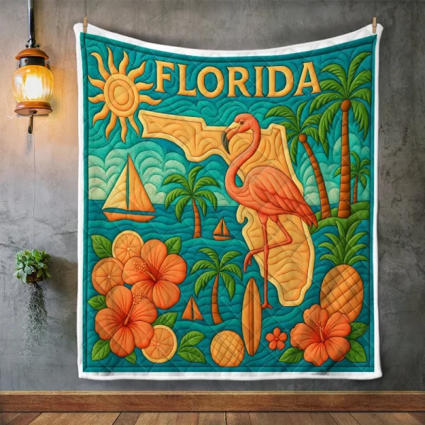 Best Texas Design Quilt FL53 - Image 2