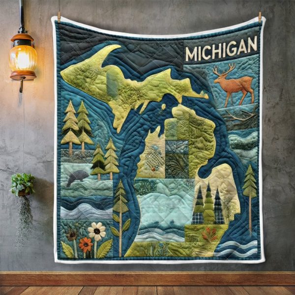 Best Michigan Design Quilt MCG8 - Image 3
