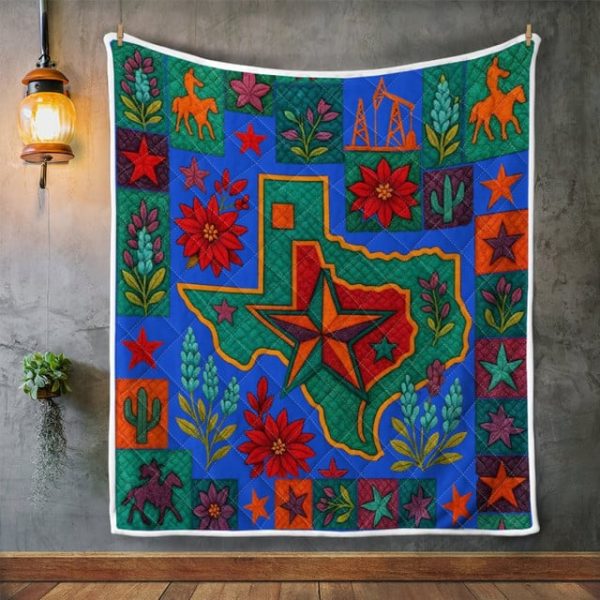 Best Texas Design Quilt TXQ26 - Image 50