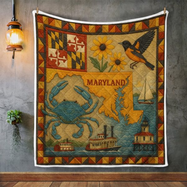 Best Maryland Design Quilt MD1 - Image 2