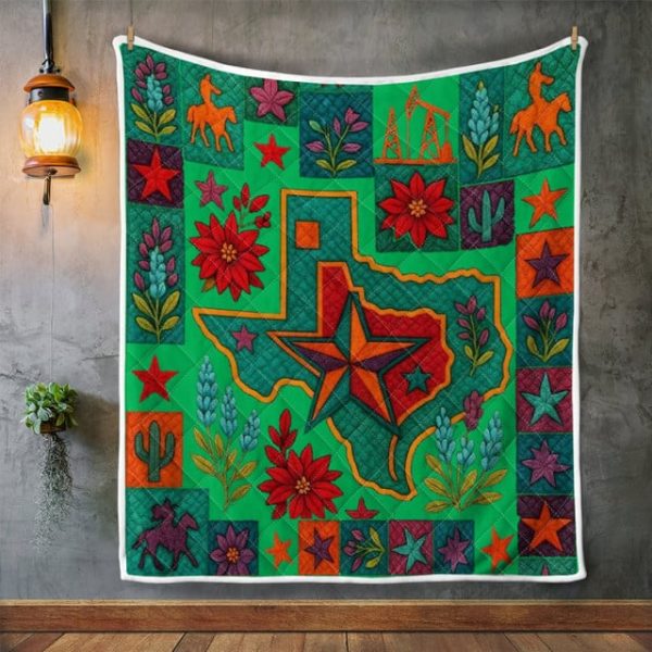 Best Texas Design Quilt TXQ26 - Image 44