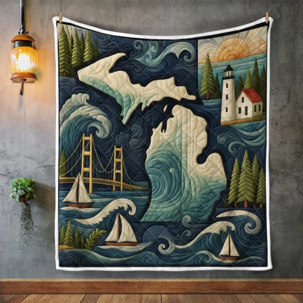 Best Michigan Design Quilt MCG14 - Image 2