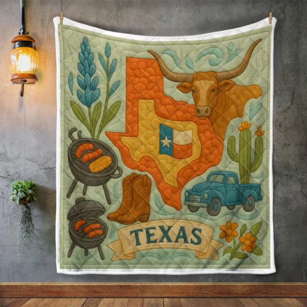 Best Texas Design Quilt TXQ104 - Image 2