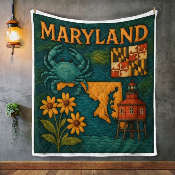 Best Maryland Design Quilt MD59 - Image 2