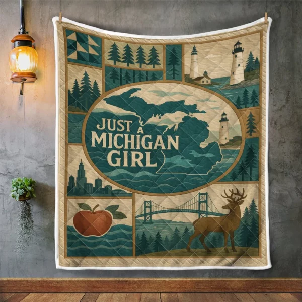 Best Michigan Design Quilt MCG13 - Image 2