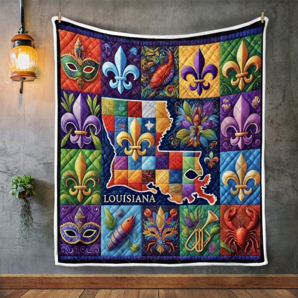 Best Louisiana Design Quilt LA73 - Image 2