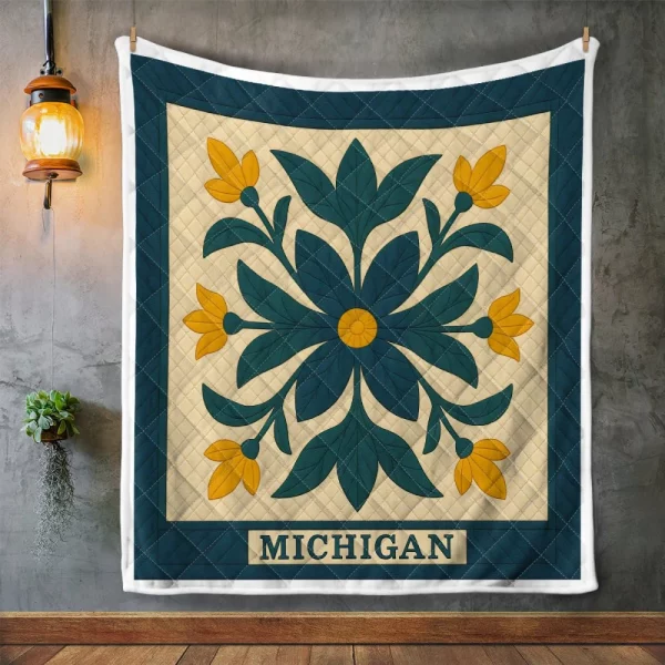Best Michigan Design Quilt MCG57 - Image 2