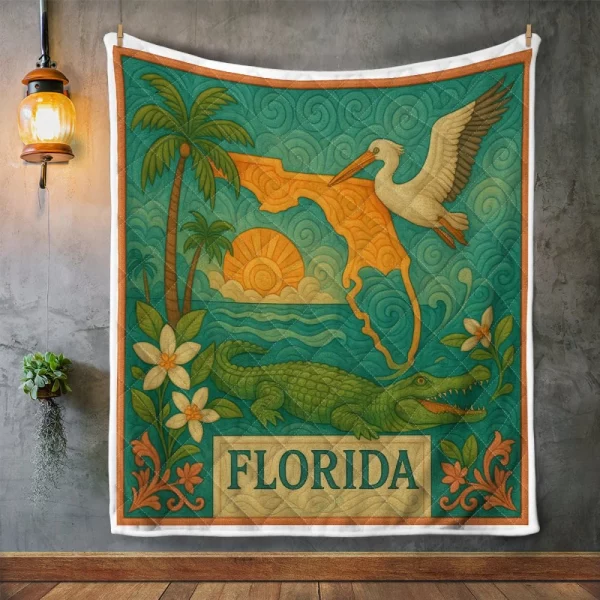 Best Texas Design Quilt FL51 - Image 2