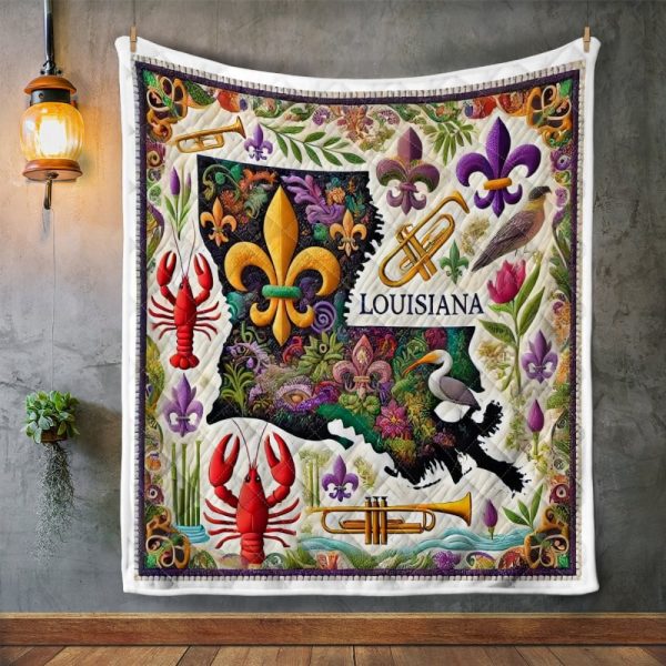 Best Louisiana Design Quilt LA75 - Image 2