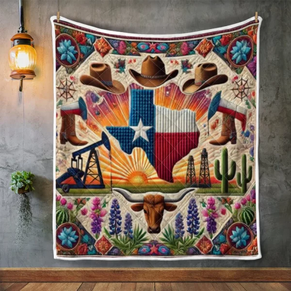 Best Texas Design Quilt TXQ149 - Image 3