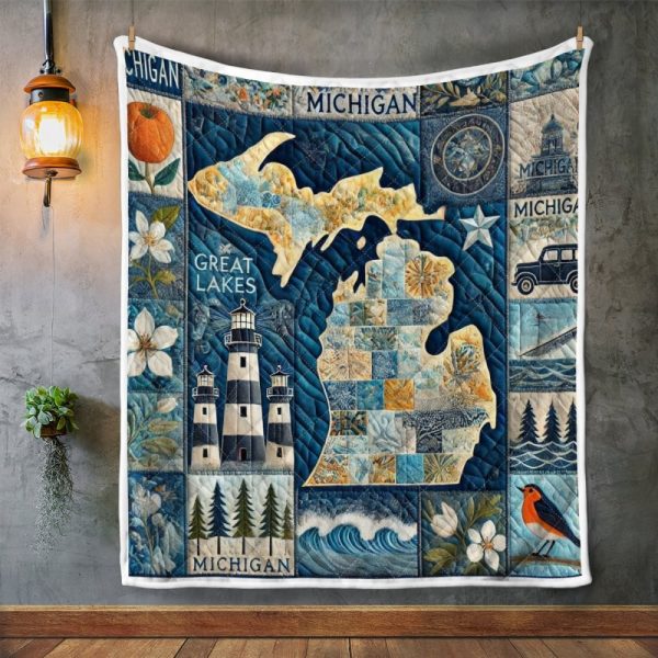 Best Michigan Design Quilt MCG2 - Image 3