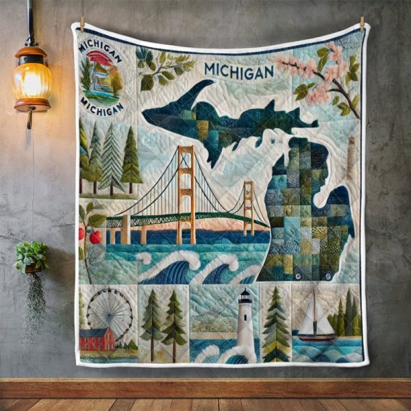 Best Michigan Design Quilt MCG3 - Image 3