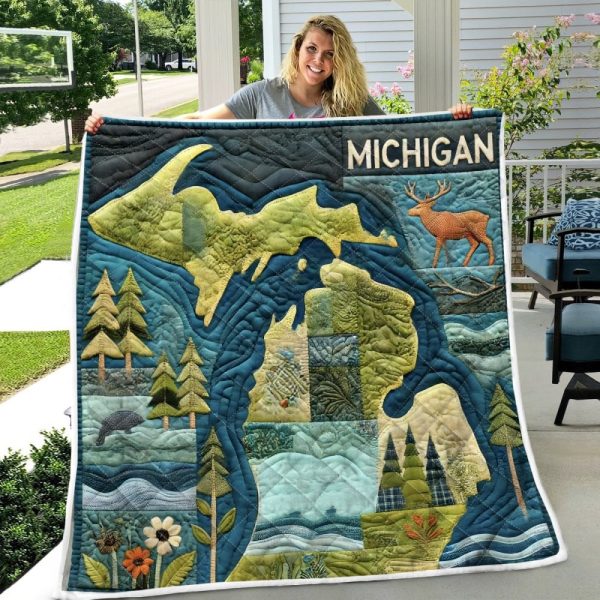 Best Michigan Design Quilt MCG8