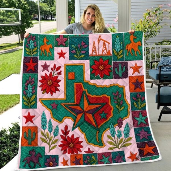 Best Texas Design Quilt TXQ26 - Image 40
