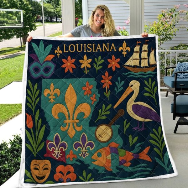 Best Louisiana Design Quilt LA63