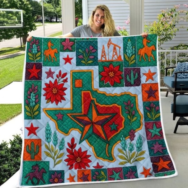 Best Texas Design Quilt TXQ26 - Image 43