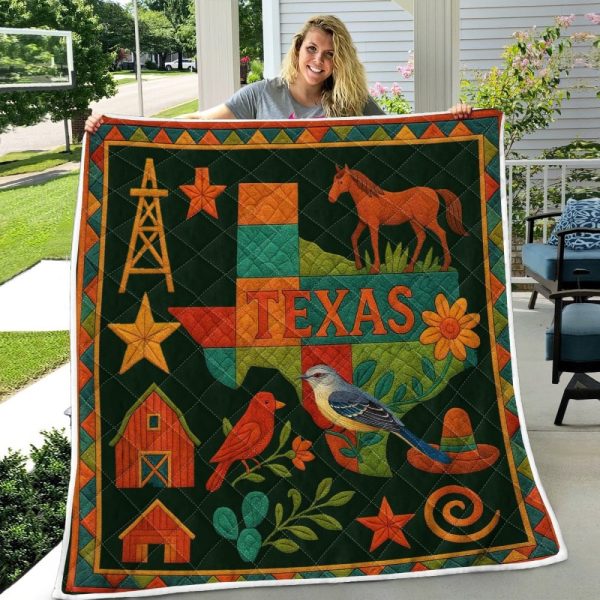 Best Texas Design Quilt TXQ19 - Image 56