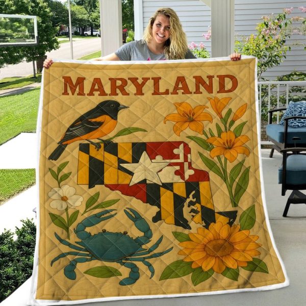 Best Maryland Design Quilt MD49