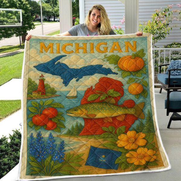 Best Michigan Design Quilt MCG12