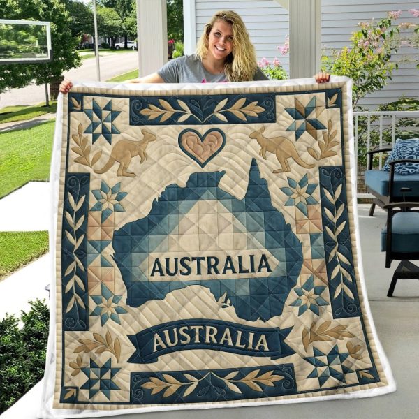 Best Australia Design Quilt AUS11