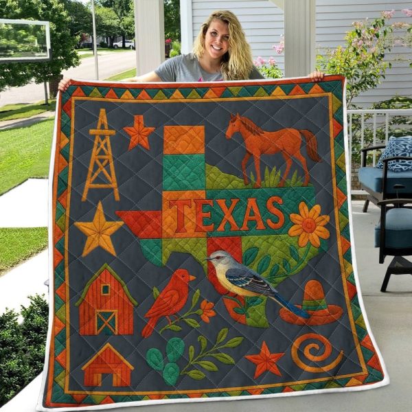Best Texas Design Quilt TXQ19 - Image 50