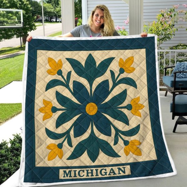 Best Michigan Design Quilt MCG57