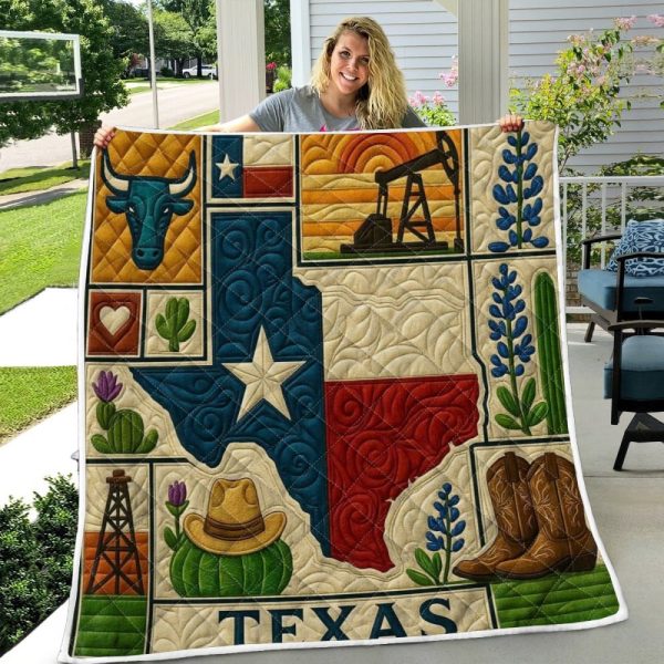 Best Texas Design Quilt TXQ54