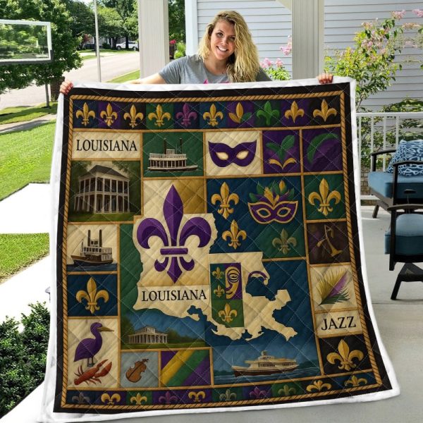Best Louisiana Design Quilt LA65