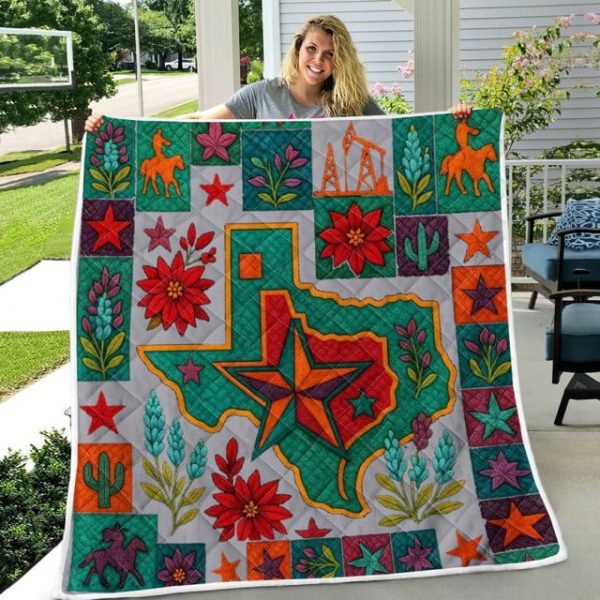 Best Texas Design Quilt TXQ26 - Image 49