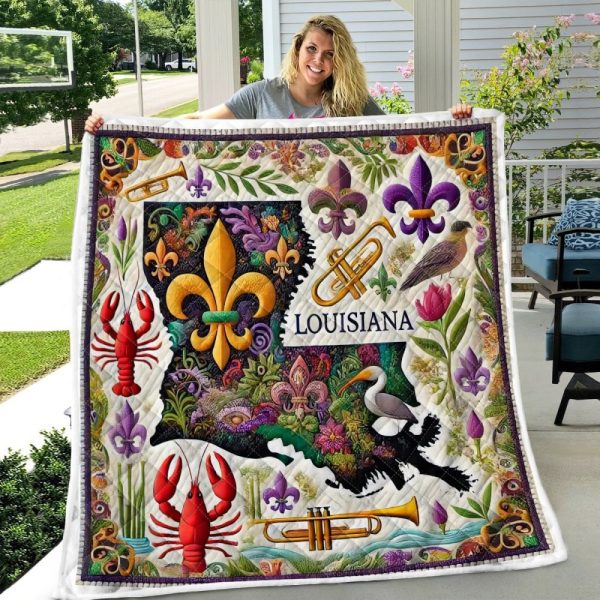 Best Louisiana Design Quilt LA75