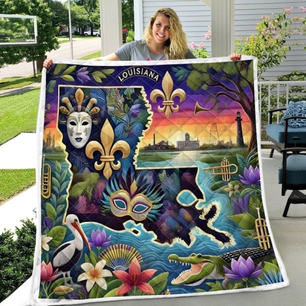 Best Louisiana Design Quilt LA74