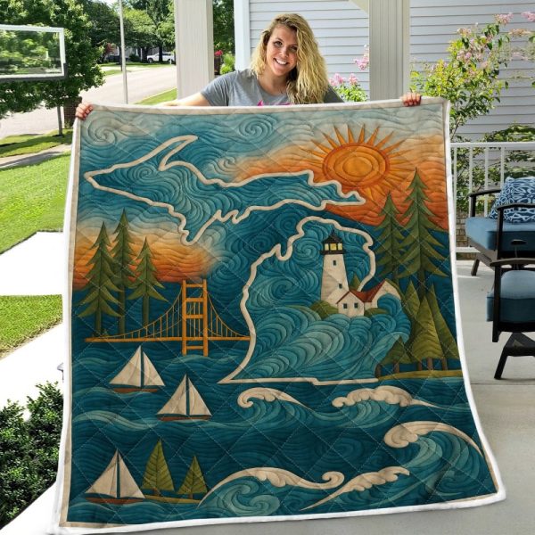 Best Michigan Design Quilt MCG14