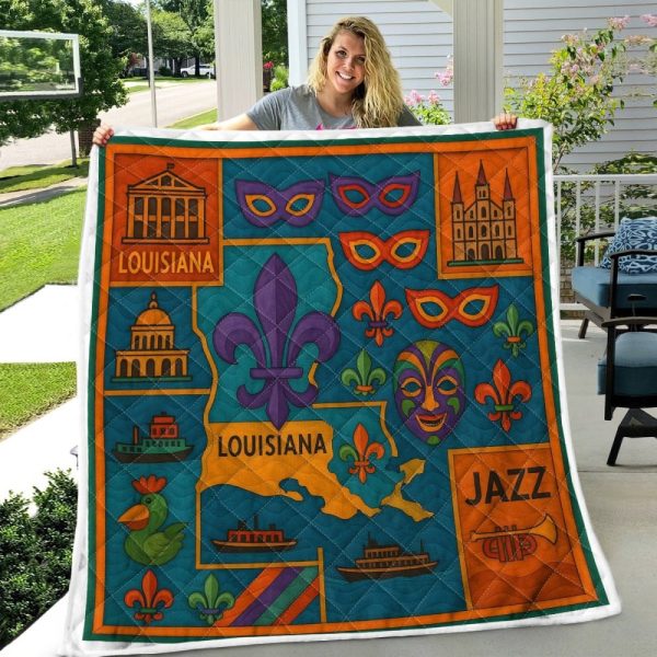 Best Louisiana Design Quilt LA69