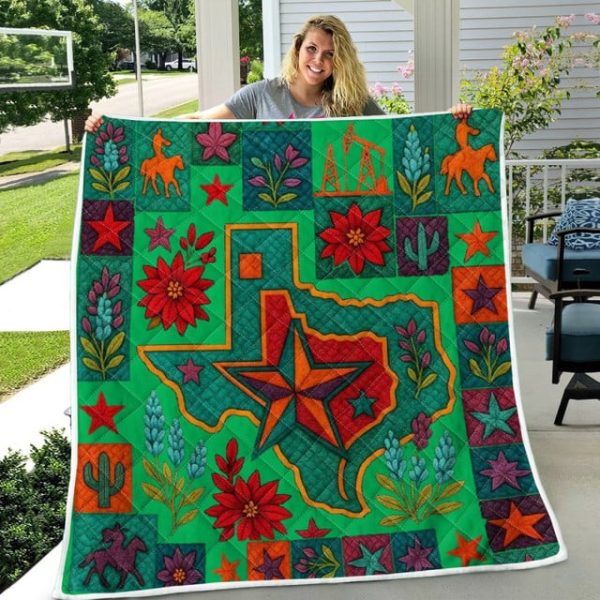 Best Texas Design Quilt TXQ26 - Image 46