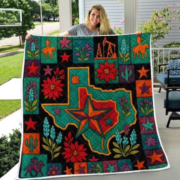 Best Texas Design Quilt TXQ26 - Image 58