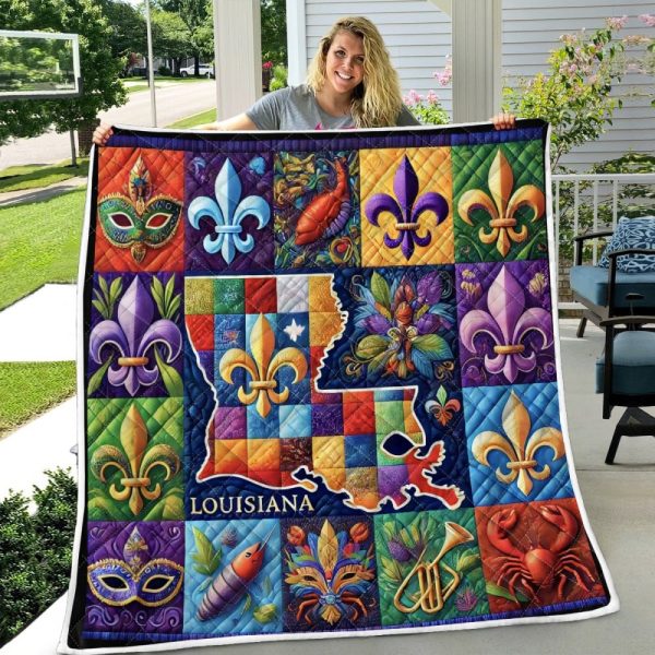 Best Louisiana Design Quilt LA73