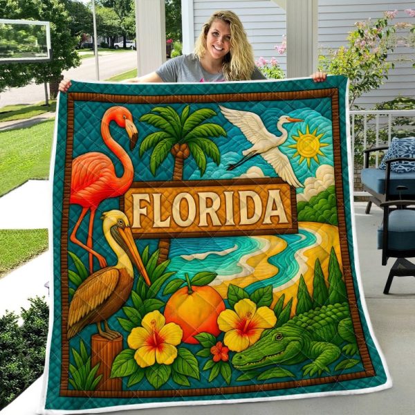Best Florida Design Quilt FL104