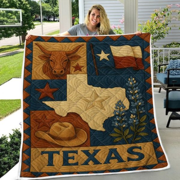 Best Texas Design Quilt TXQ35