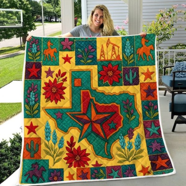 Best Texas Design Quilt TXQ26 - Image 25