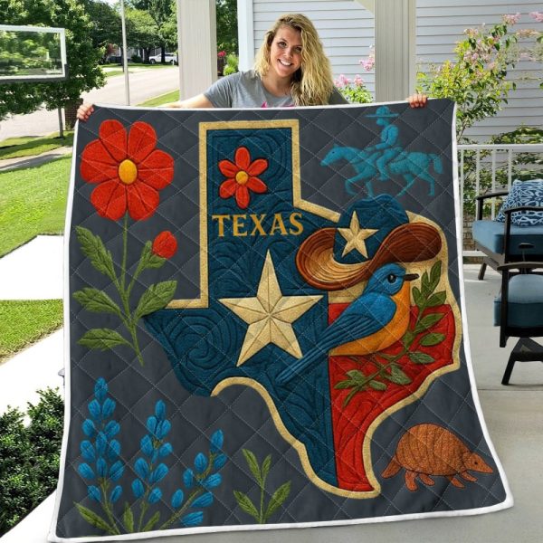 Best Texas Design Quilt TXQ15 - Image 50