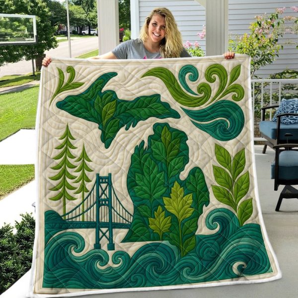 Best Michigan Design Quilt MCG11
