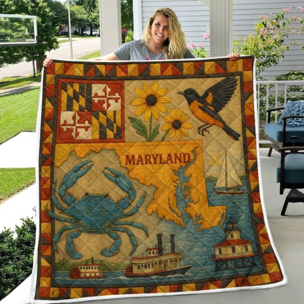 Best Maryland Design Quilt MD1