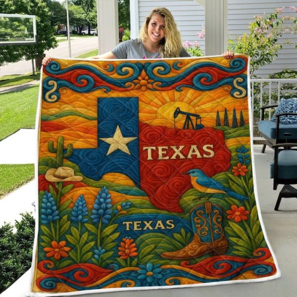 Best Texas Design Quilt TXQ40