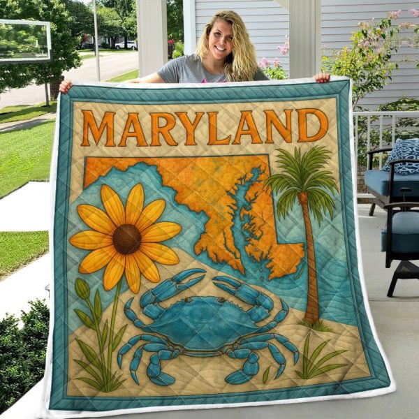 Best Maryland Design Quilt MD56