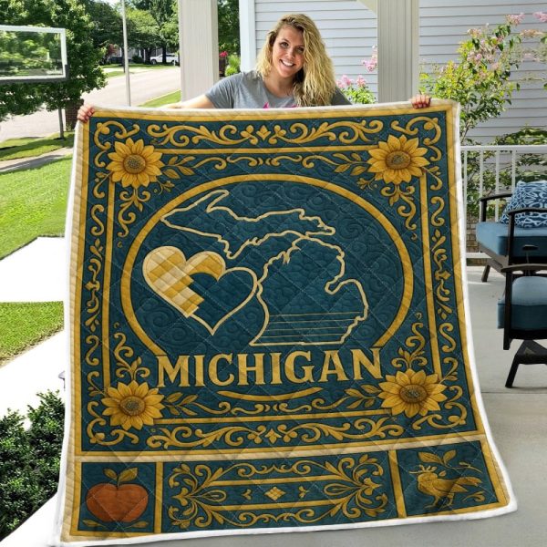 Best Michigan Design Quilt MCG15
